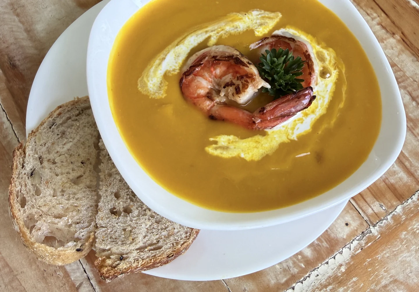 Cream of Pumpkin Soup — The Chu, Rawai