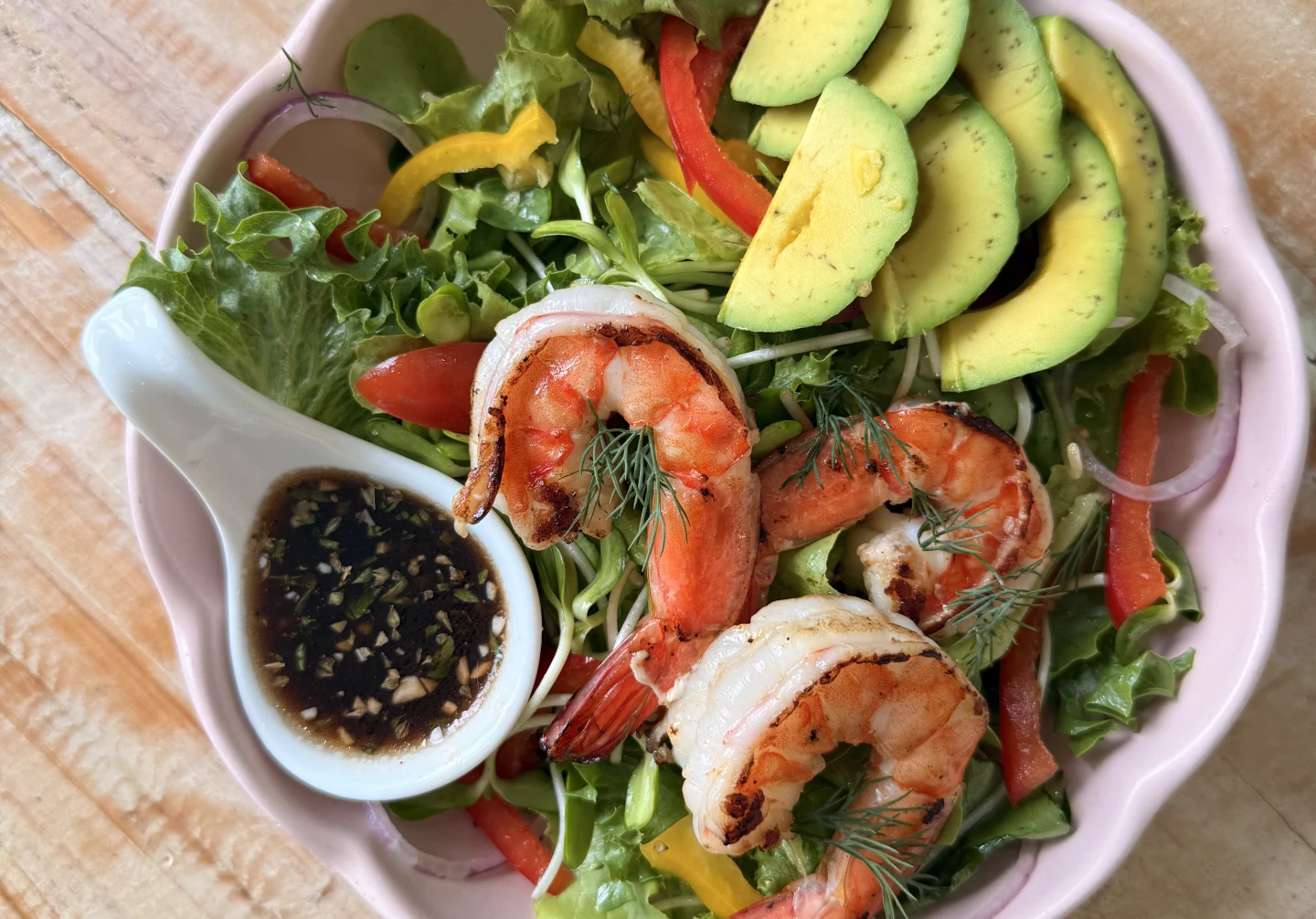 Shrimp and Avocado Salad — The Chu, Rawai