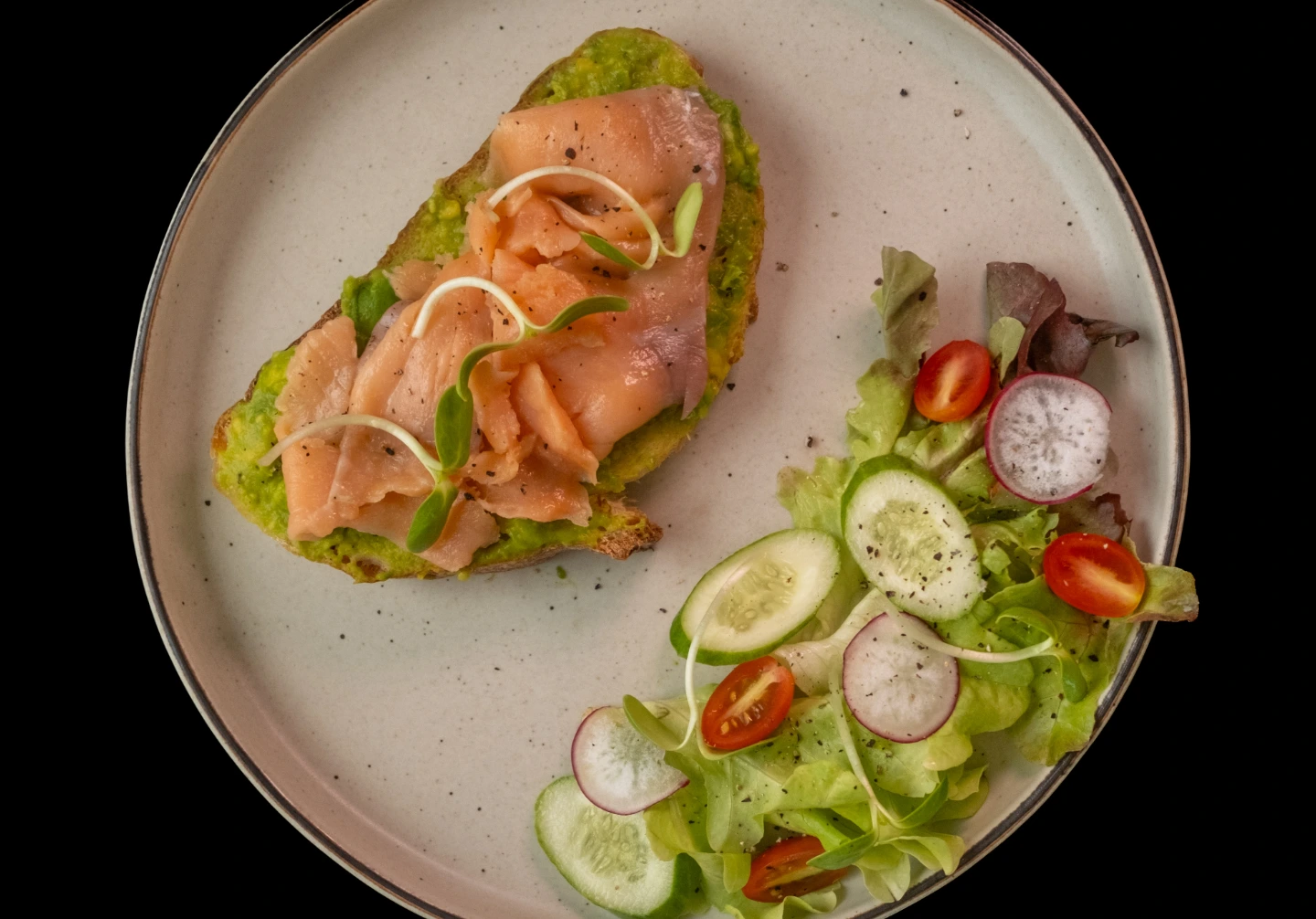 Avocado Toast with Salmon — The Chu, Rawai