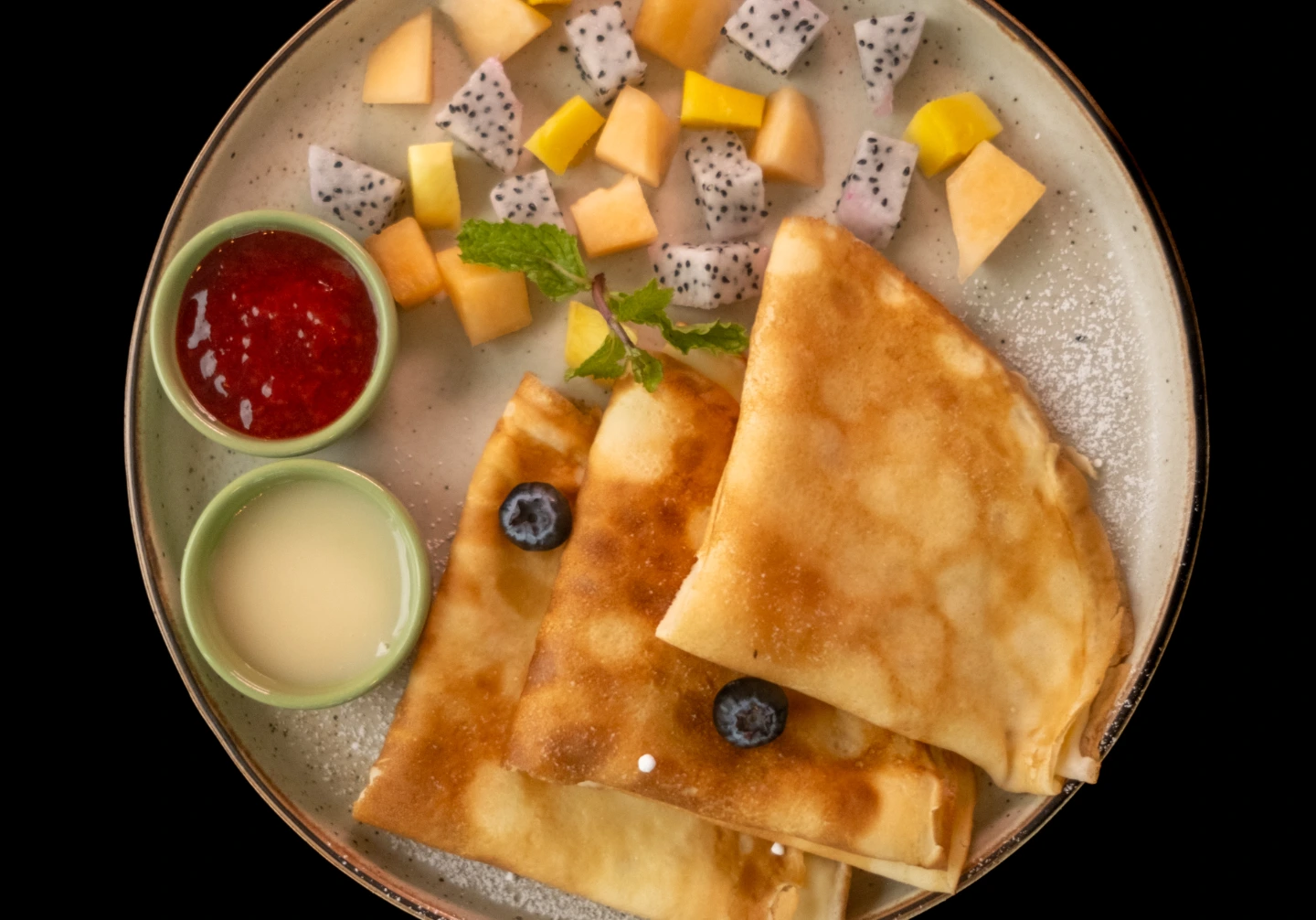 Crepes with Fruit — The Chu, Rawai