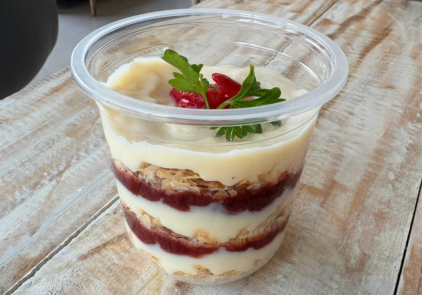 Strawberry Napoleon Cup — The Chu, Rawai