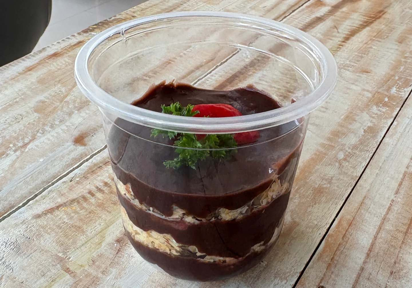Chocolate Strawberry Napoleon Cup — The Chu, Rawai