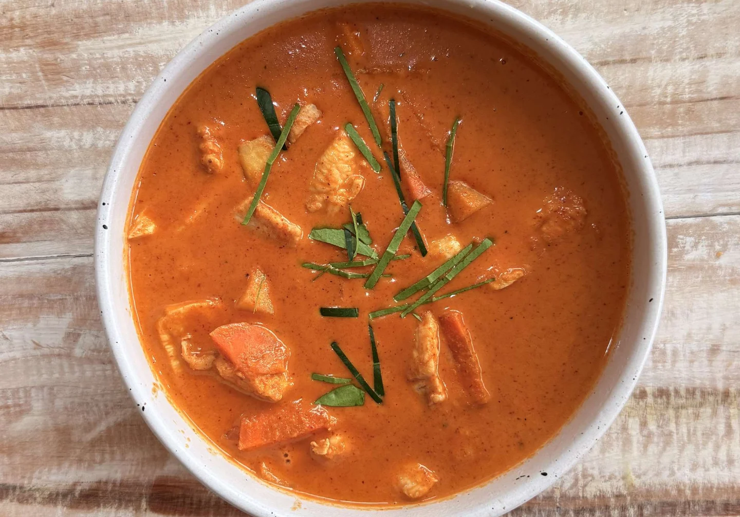Panang Chicken Curry with Rice — The Chu, Rawai