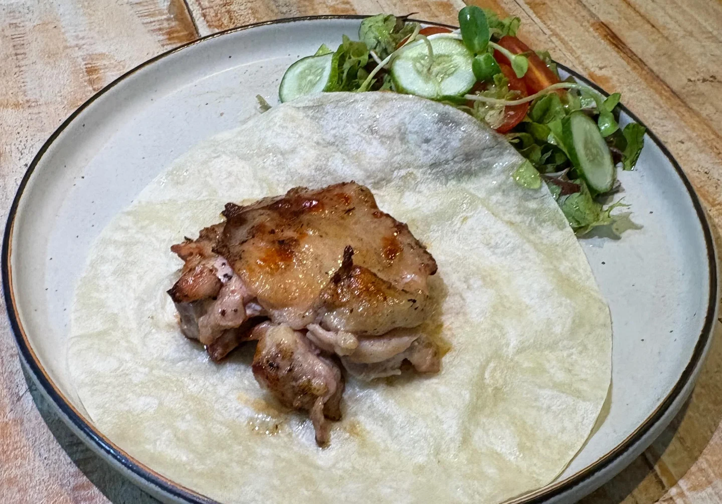 Grilled chicken thigh — The Chu, Rawai