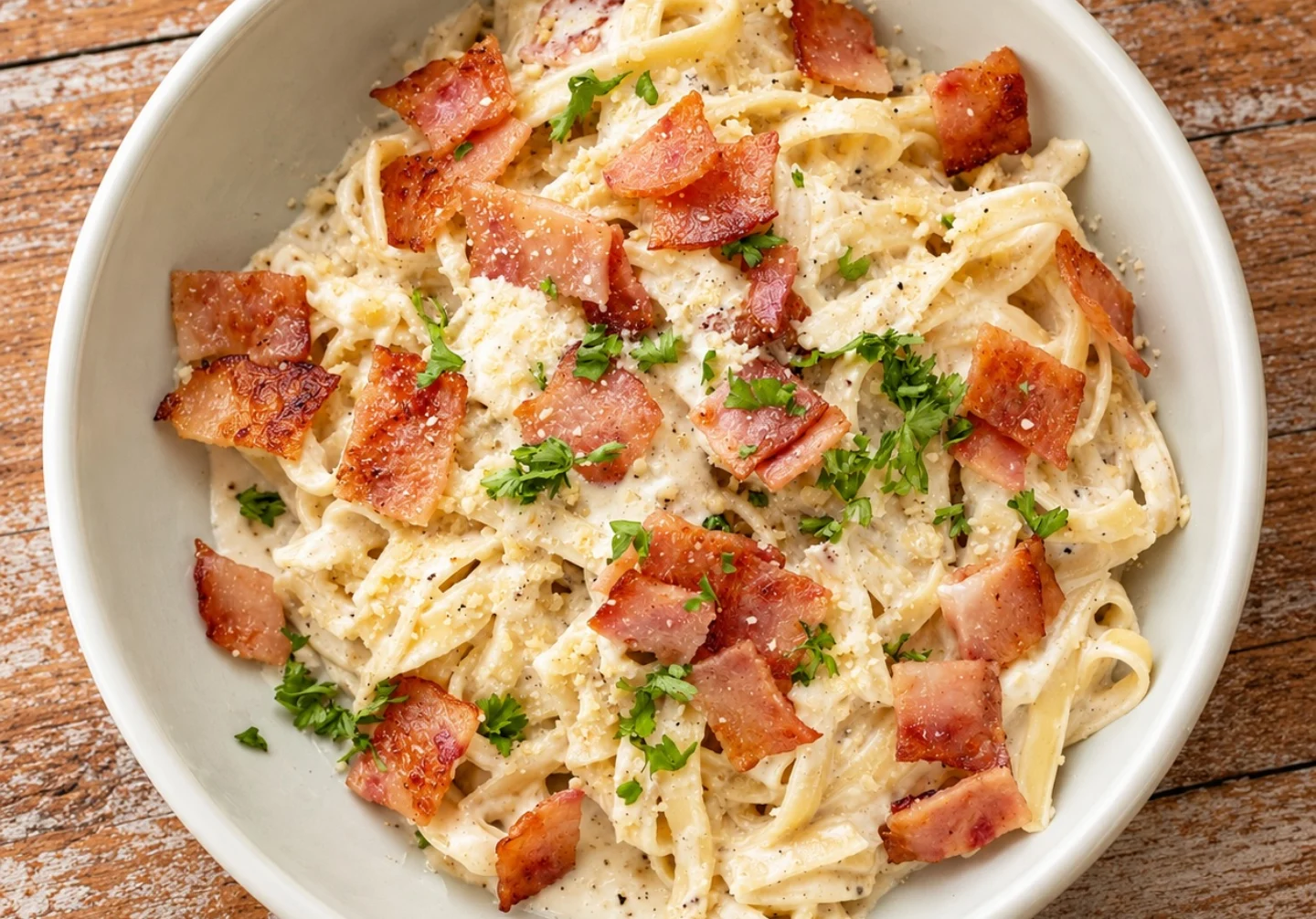 Pasta carbonara — The Chu